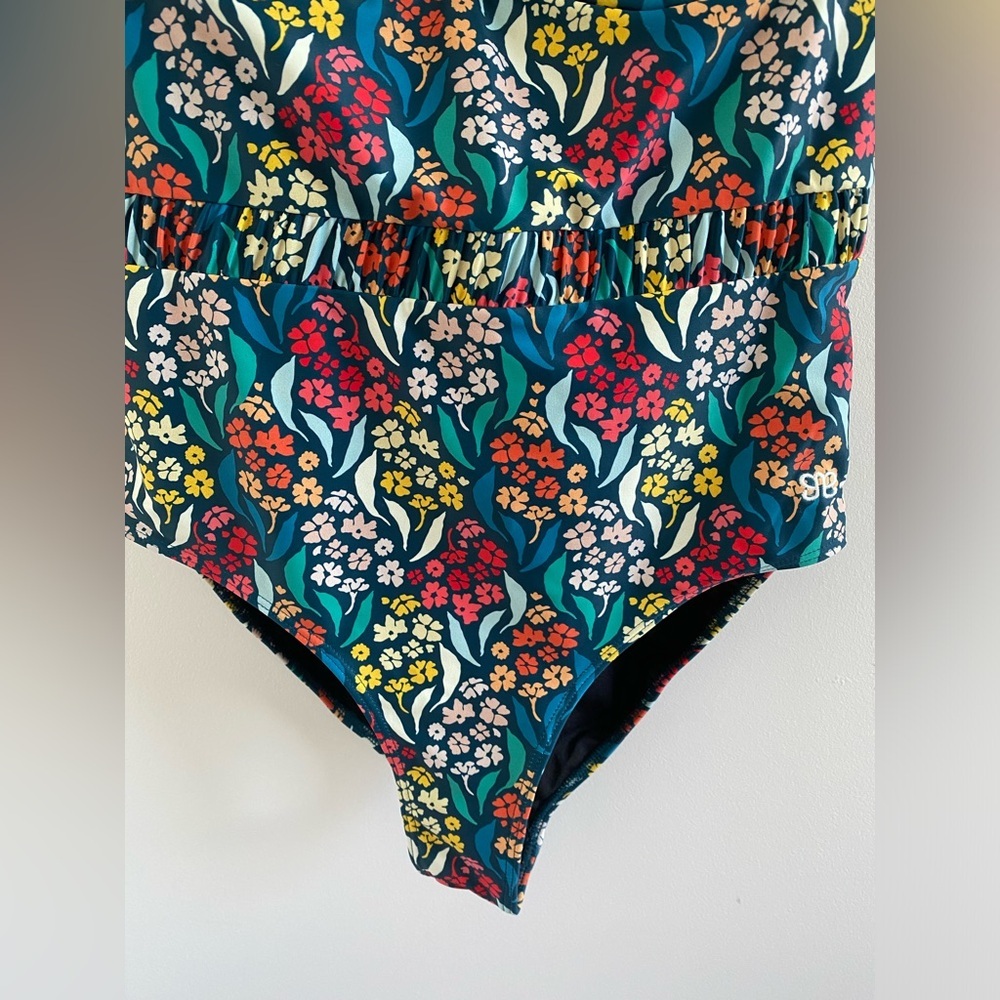 Albion The Duchess Costa Floral One Piece Swimsuit Size Medium New W/ Tag - Picture 7 of 11